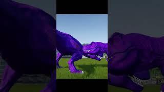 T Rex vs T Rex  - Jurassic world evolution