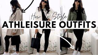 HOW TO STYLE: ATHLEISURE OUTFITS! Comfy & chic outfits you'll always want to wear!