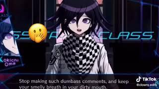 Kokichi being mean