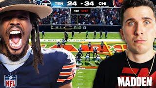 NFL PRO CAM NEWTON VS MADDEN PRO TDBARRETT goes down to the last play | MADDEN 25