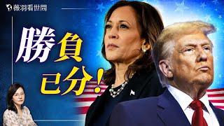 提前投票誰勝一籌？小松鼠撬動大選結果！哈里斯豬隊友神助攻，女性大多不支持川普嗎？｜薇羽看世間 20241104