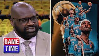 FULL NBA Gametime crew react Haliburton tore his Achilles, Thunder beat Pacers to win NBA Finals