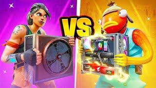 250€ vs 2500€ PC in Fortnite