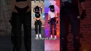 First Full Body Tracking Setup  #virtualreality #htcvive #valveindex #vrchatlife #vrchat