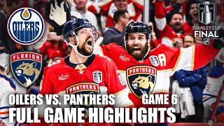 Stanley Cup Final Game 6: Florida Panthers vs. Edmonton Oilers | Full Game Highlights | ESPN NHL