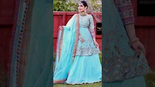 sharara suit Punjabi suit #design #new #beautiful #fashion #youtubeshorts #video #ytshorts #shorts