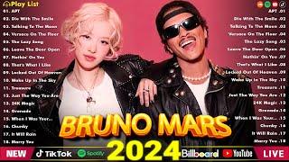 Bruno Mars Songs Playlist 2024 - The Best Of Bruno Mars - Greatest Hits Full Album 2024