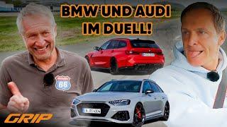 Wolf im Schafspelz?  BMW M3 Touring vs. Audi RS 4 Avant | GRIP