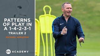 Michael Appleton • Coaching patterns of play in a 1-4-2-3-1 • CV Academy Session 2