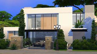 Ultra Modern House • The Sims 4 • No CC | Speed Build