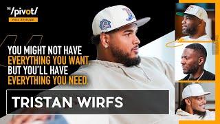 Tristan Wirfs NFL All Pro & Super Bowl Champion, fatherhood, Baker Mayfield vs Tom Brady| The Pivot