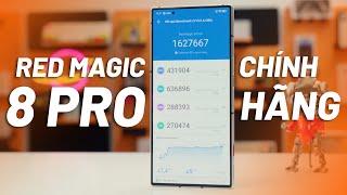 ĐẬP HỘP RED MAGIC 8S PRO CHÍNH HÃNG  - GAMING PHONE SNAP8GEN2, AMOLED 120HZ, PIN 6.000MAH SẠC NHANH!