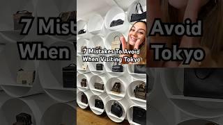 7 mistakes to avoid when visiting Tokyo!  from a Tokyo local #tokyotravel #tokyofood #tokyovlog