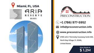 Aria Reserve Miami | New development | Preconstruction.info | Florida