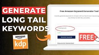 Free Amazon KDP Keyword Research Tool for Beginner Publishers