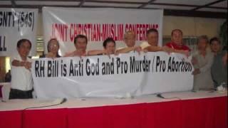 Joint Christian Muslim Conference Against RH Bill Antonio AS Valdes PART 2 20110606