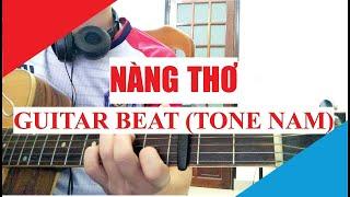 [Guitar Acoustic Beat] Nàng Thơ (Tone Gốc) - Hoàng Dũng | Karaoke Lyric