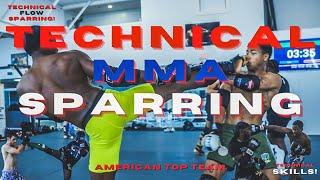 MMA TECHNICAL SPARRING | MMA FIGHT TRAINING  #boxing #muaythai #mma #sparring #kickboxing #training
