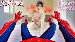 SPIDER-MAN ADULTERY | THIS CRAZY GIRL AND SPIDER-GIRL WANTS SPIDER-MAN TO BE HER BOYFRIEND Real Life