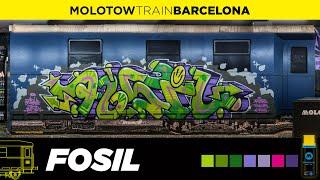 MOLOTOW TRAIN BARCELONA #FOSIL