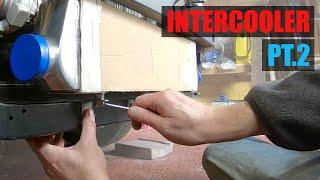 How to make Intercooler mounting brackets from scratch! | Toyota Starlet 4efe turbo build.