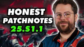 ALLE INFOS ZU SEASON15! | HONEST PATCHNOTES 25.S1.1