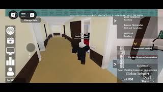 Roblox oath of office political simulator I play potus in game I do not own or build this game