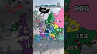 How many airports does your country currently have? #shorts #europe #usa #mapping #geography#airport