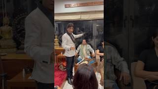 At Anup Jalota House With Stand Up Comedian Sunil Pal #anupjalota #sunilpal #vickydparekh