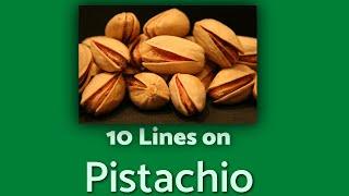 Pistachio - 10 Lines on Pistachio | TeachMeYT