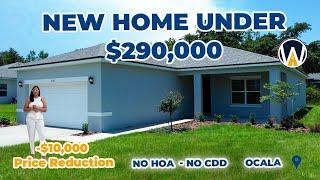 AFFORDABLE New Home UNDER $290,000  | Ocala. FL