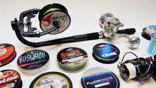 How to Spool ANY Fishing Reel Using a Portable Line Spooler Winder Tensioner | Ecooda Piscifun