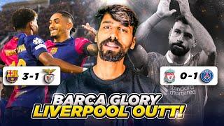 Ruthless Lamine Yamal & Raphinha in Champions league for Barcelona | Psg Beat Liverpool on Penalties