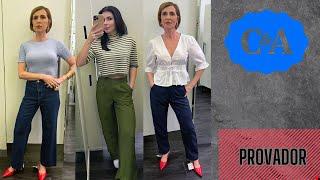 LOOKS NO PROVADOR C&A | JEANS, ALFAIATARIA, PEÇAS BÁSICAS, TENDÊNCIA E MUITO MAIS 