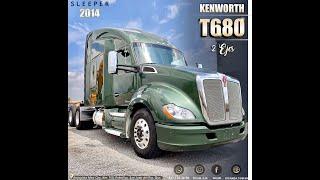 ‼️Tractocamión Kenworth‼️ T680 Año 2014  2 Ejes