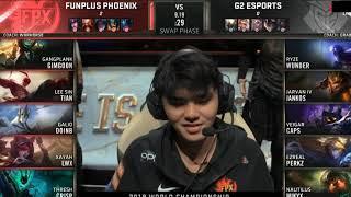 G2 vs FPX CKTG 2019 ván 3