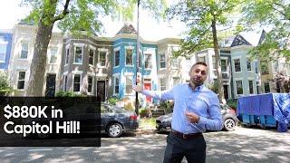 $880K Row House in Washington, DC! - Property Tour DMV