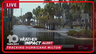 A look at Siesta Key a day after Hurricane Milton made landfall