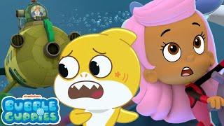 Molly & Baby Shark Escape Danger! ️ | Full Scene | Bubble Guppies