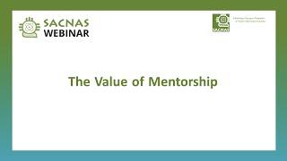 The Value of Mentorship