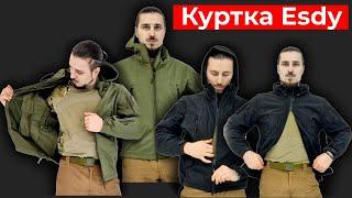 Куртка Esdy SOFT Shell Olive+Back #куртка #тактичнакуртка