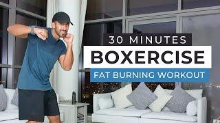 30 Mins Boxercise Fat Burning Workout | Suitable for beginners