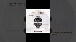 DJ+PLUS Professional SpeakerModel no. V21-250021” speaker 5.5” Voice coilDual magnet 2500watt 