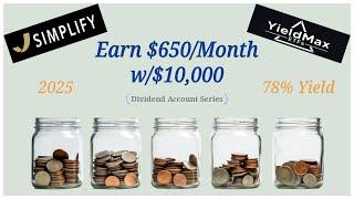 Make $650/Month with $10,000! High-Yield Dividend Investing!