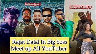 Rajat Ke Meet Up Per Aayi Police | Elvish | Anjali Arora | Haryanvi Singers | YouTuber Sabhi OnStage