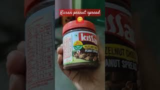 kissan hazelnut choco peanut spread yumm..#viral #food #shortvideos #healthylifestyle