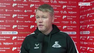 Grant McCann discusses Notts County draw