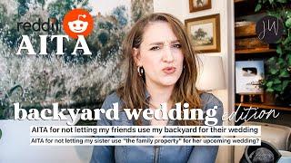 AITA for REFUSING a Backyard Wedding for my SISTER? | Wedding Planner REACTS