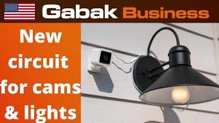 Running new circuit for light fixtures and cameras - Gabak Business - Gabriel Barrandeguy