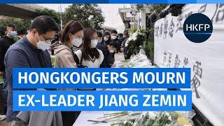 Hongkongers mourn ex-leader Jiang Zemin